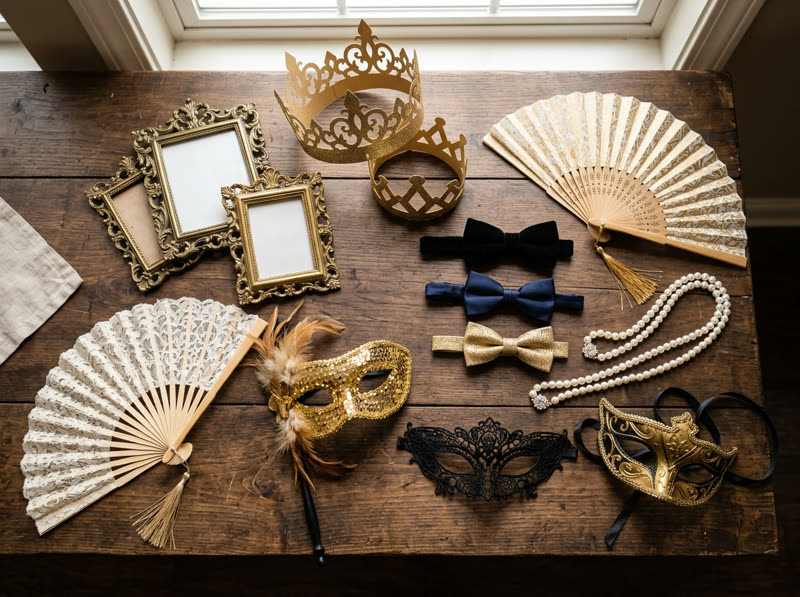 Elegante Foto-Accessoires